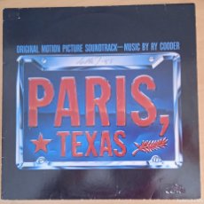 Discos de vinilo: RY COODER - PARIS, TEXAS , GERMANY 1985 WARNER BROS RECORDS