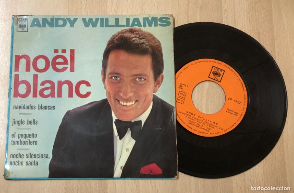 Discos de vinilo: DISCO DE VINILO , 45 RPM ANDY WILLIAMS - Foto 2
