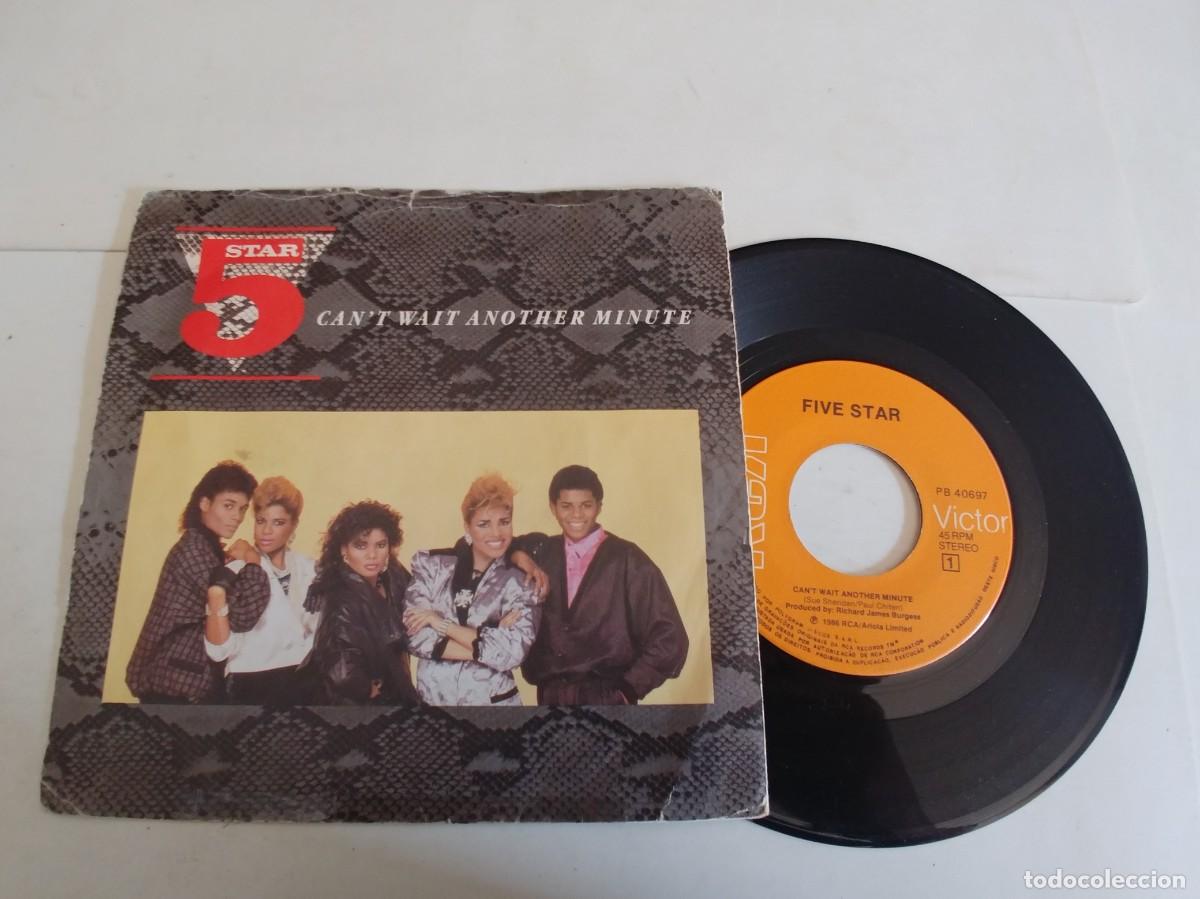 Discos de vinilo: FIVE STAR-SINGLE CAN&acute;T WAIT - Foto 1