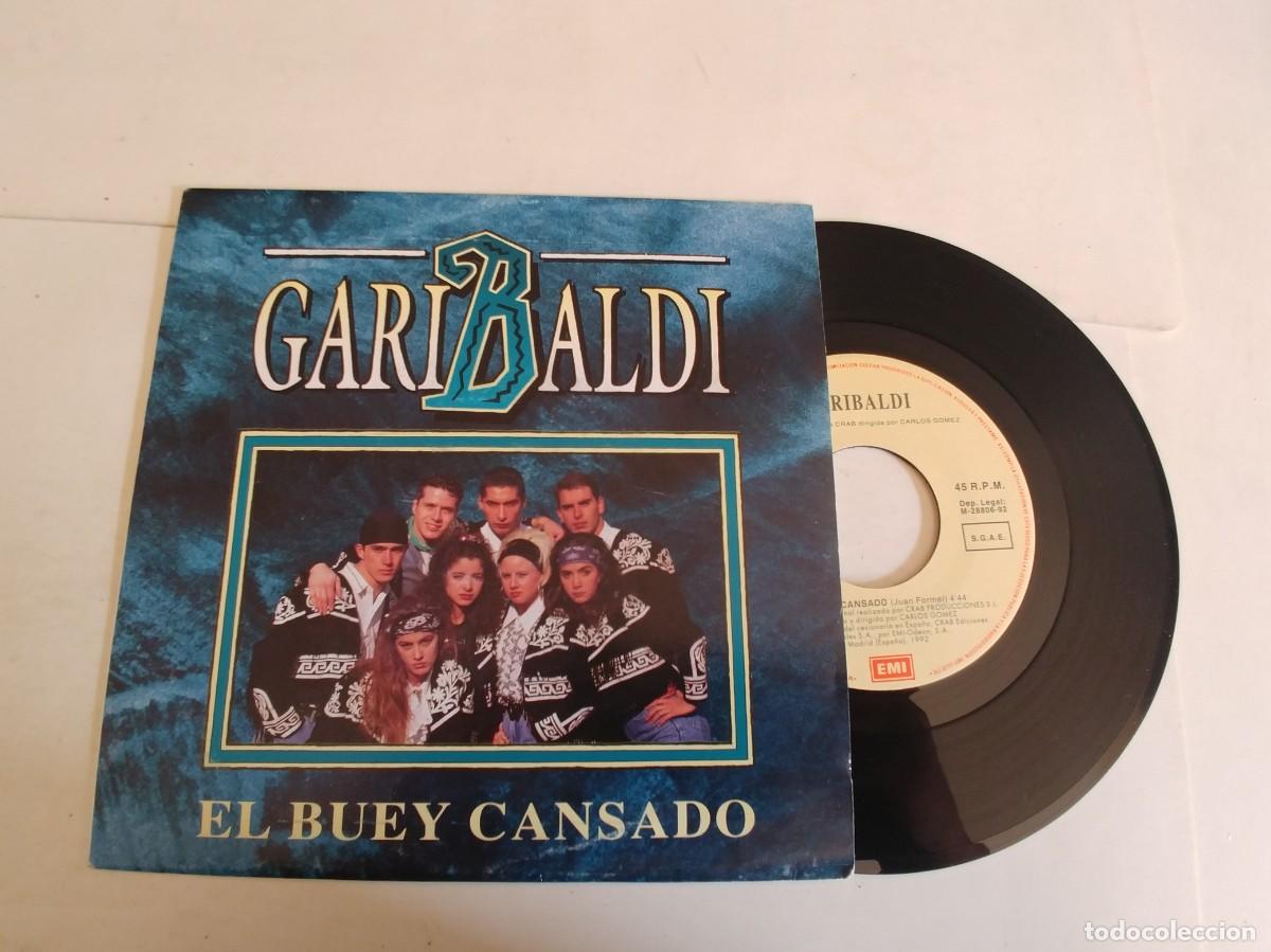 Discos de vinilo: GARIBALDI-SINGLE EL BUEY CANSADO-NUEVO - Foto 1