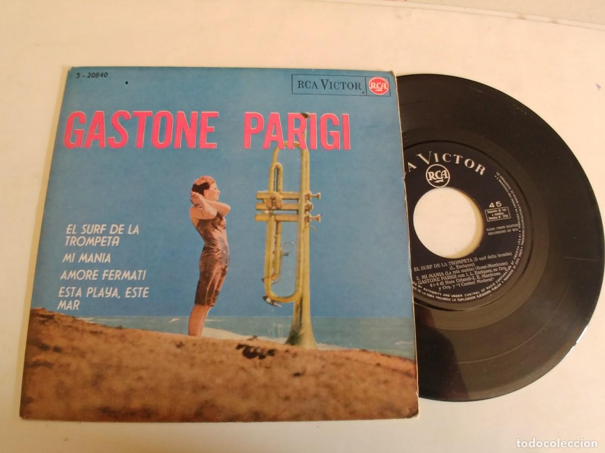 Discos de vinilo: GASTONE PARIGI-EP EL SURF DE LA TROMPETA +3 - Foto 1
