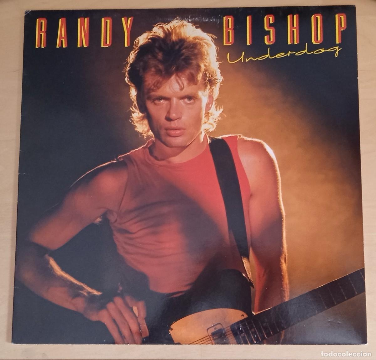 Discos de vinilo: Randy Bishop &lrm;&ndash; Underdog , Denmark 1985 Mega Records - Foto 1