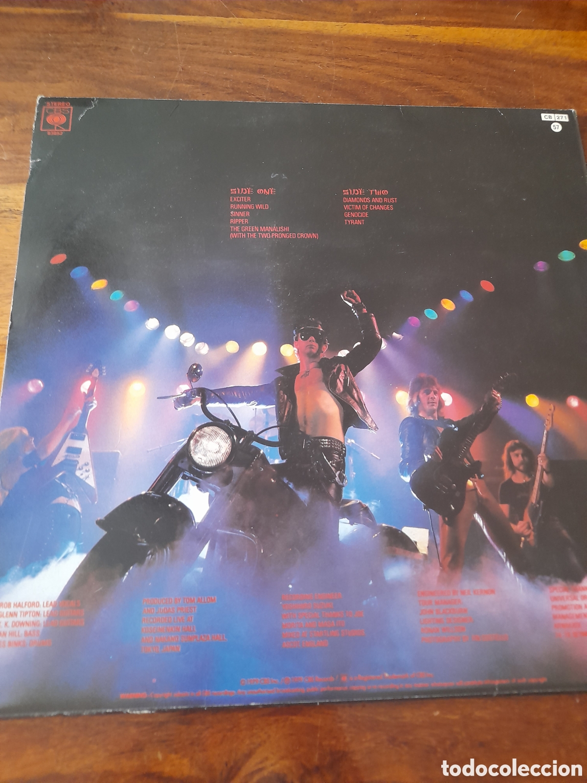 judas priest. unleashed in the east. live in ja - Compra venta en  todocoleccion