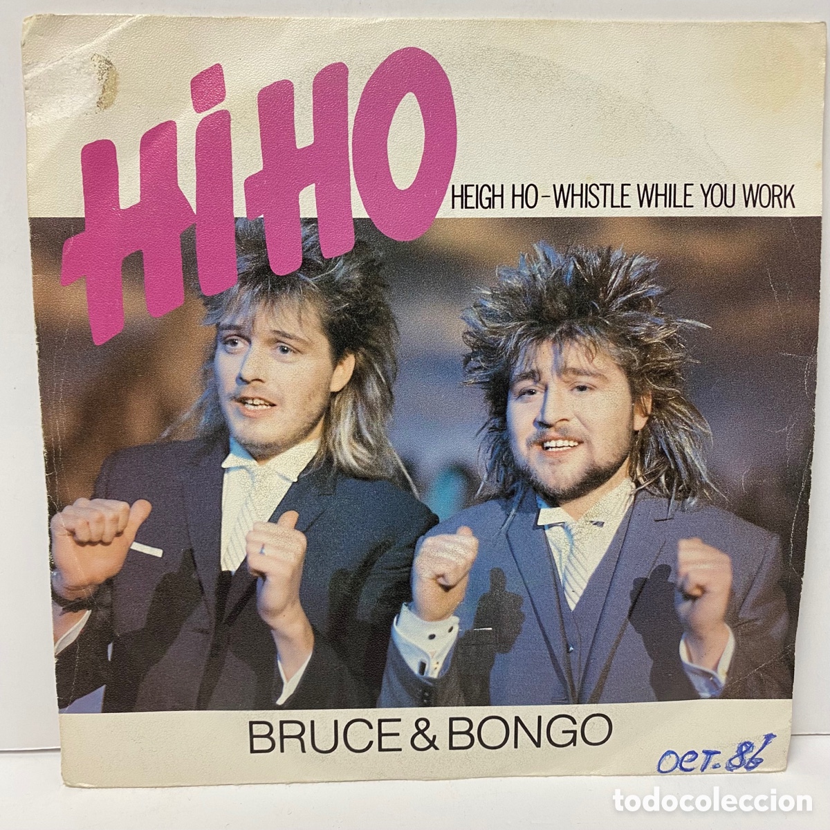 Discos de vinilo: Bruce & Bongo - Hi-Ho (7&rdquo;) - Foto 1