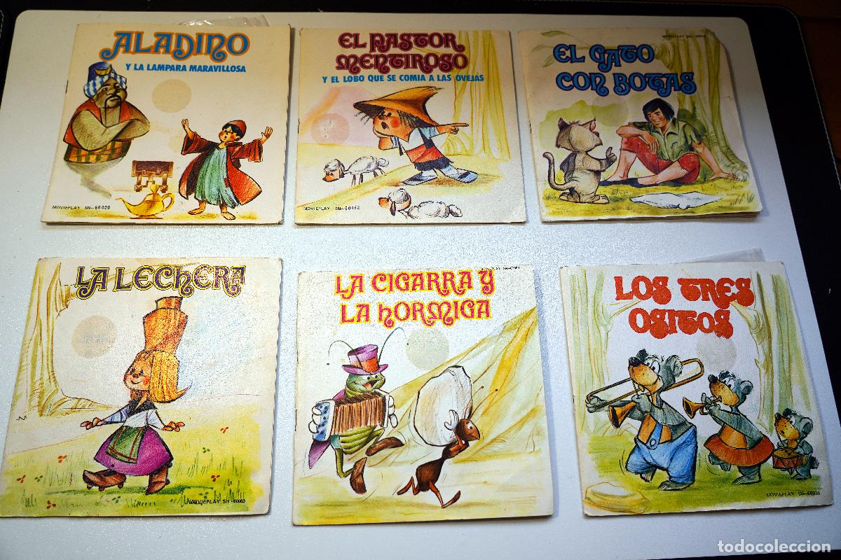 Vinyl records: SINGLE CUENTO INFANTIL. 6 unidades