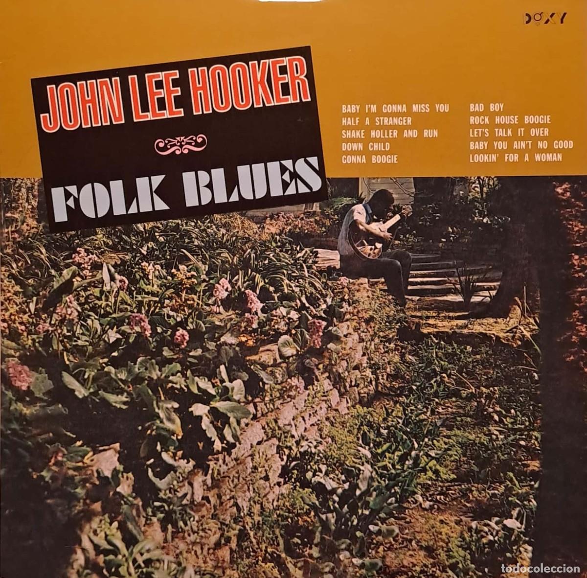 Discos de vinilo: John Lee Hooker &lrm;&ndash; Folk Blues - Foto 1