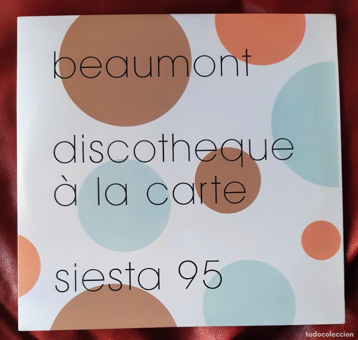 Discos de vinilo: BEAUMONT - DISCOTHEQUE A LA CARTE 10&rdquo; VINILO COLOR - Foto 1