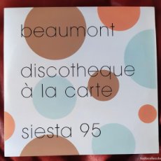 Discos de vinilo: BEAUMONT - DISCOTHEQUE A LA CARTE 10” VINILO COLOR