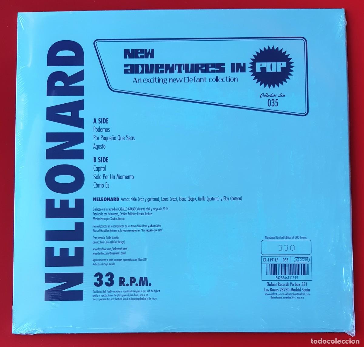 Discos de vinilo: NELEONARD - AGOSTO 10&rdquo; MINI-LP - Foto 2