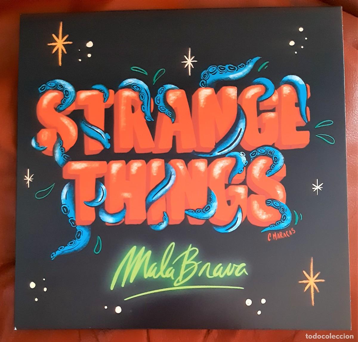 Discos de vinilo: MALA BRAVA - STRANGE THINGS 10&rdquo; EP. - Foto 1