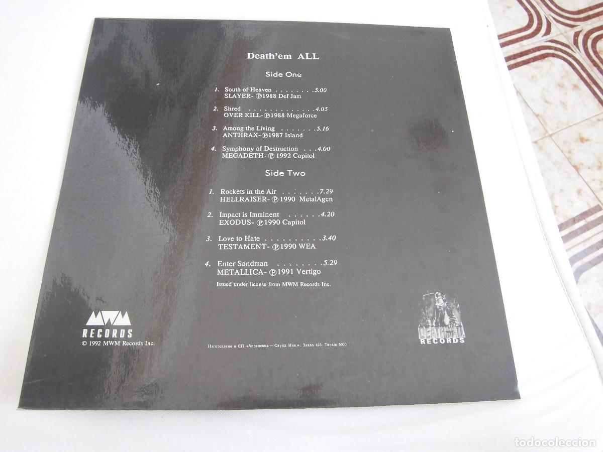 Discos de vinilo: Monsters of thrash Lp - Foto 3