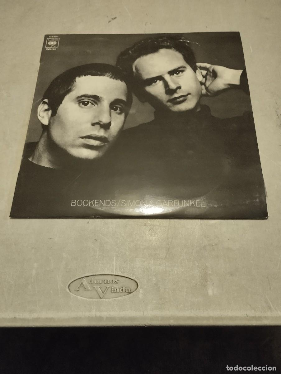 Discos de vinilo: Simon & Garfunkel LP Bookends Esp.1970 insert letras - Foto 1