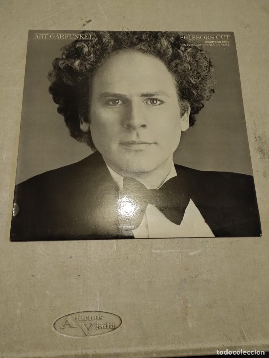 Discos de vinilo: Art Garfunkel LP Scissors Cut Esp.1981 encarte - Foto 1