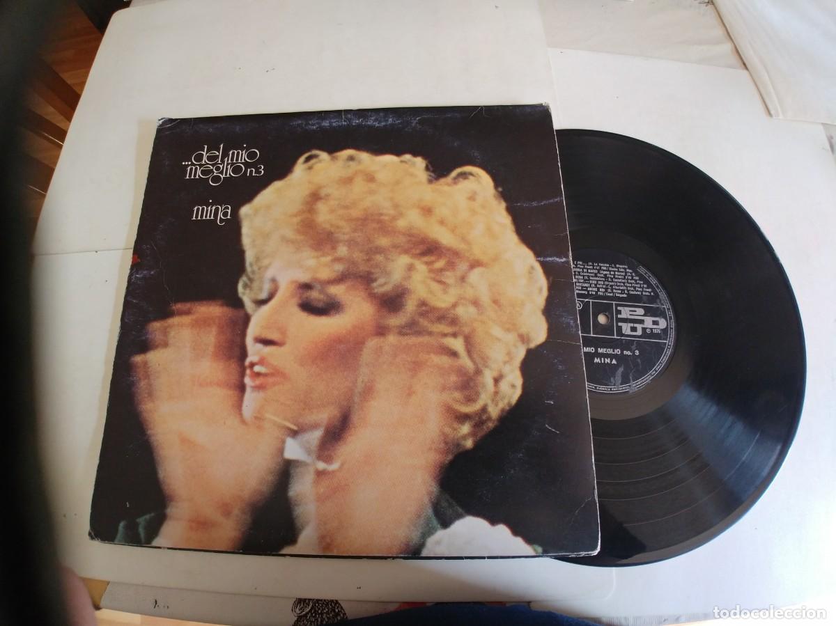 Discos de vinilo: MINA-LP DEL MIO MEGLIO N.3 - Foto 1