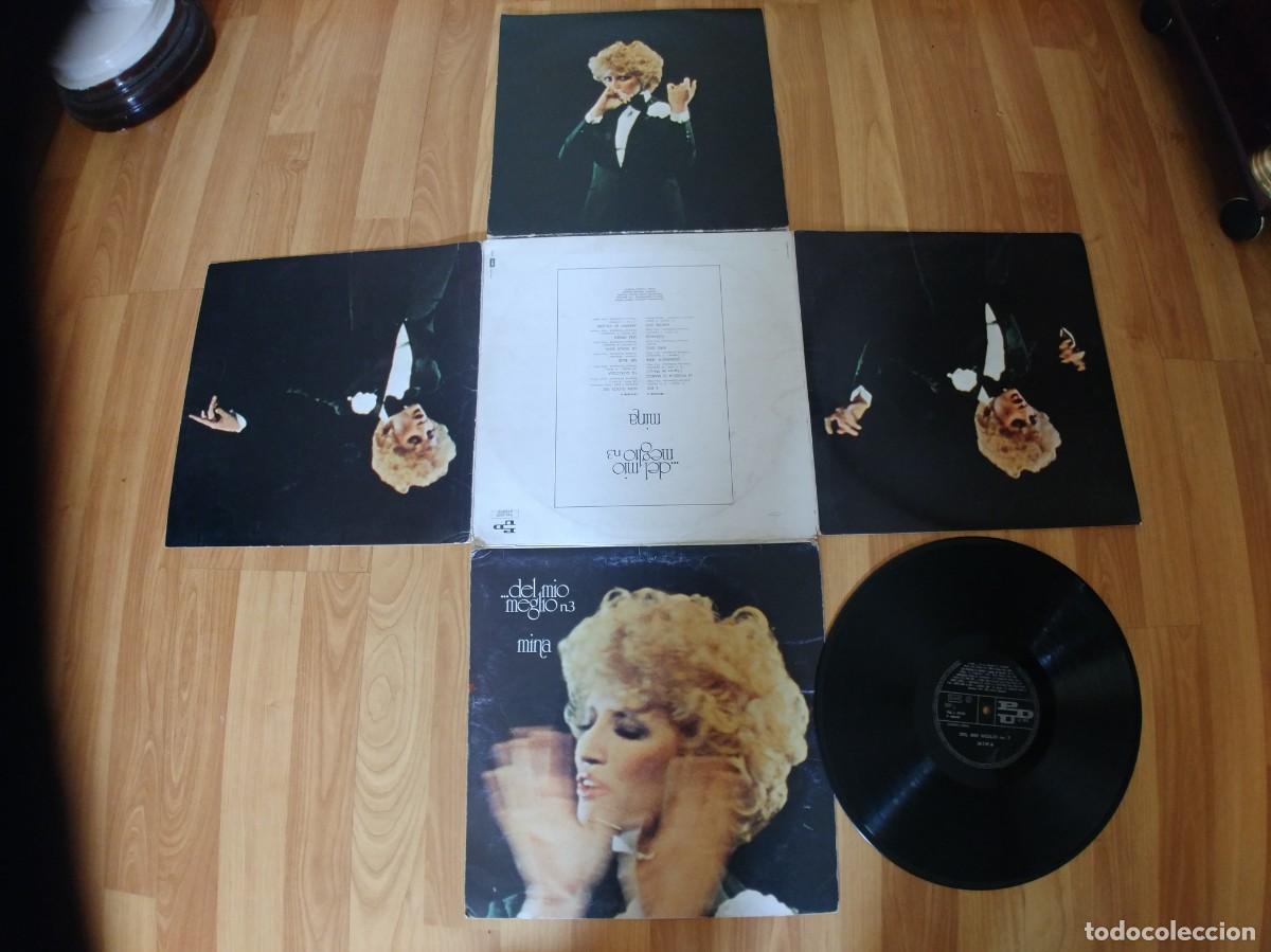 Discos de vinilo: MINA-LP DEL MIO MEGLIO N.3 - Foto 2