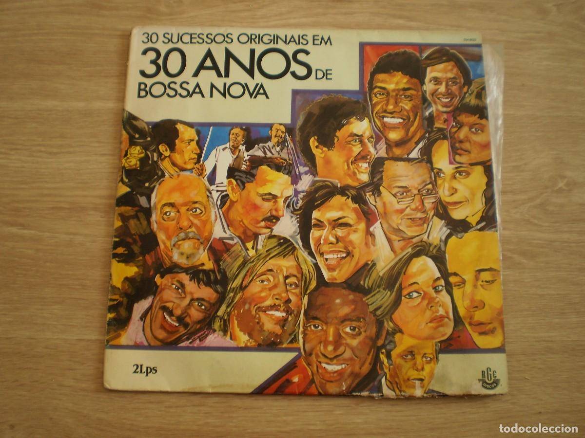 Discos de vinilo: DOBLE LP. 30 A&Ntilde;OS BOSSA NOVA. - Foto 1