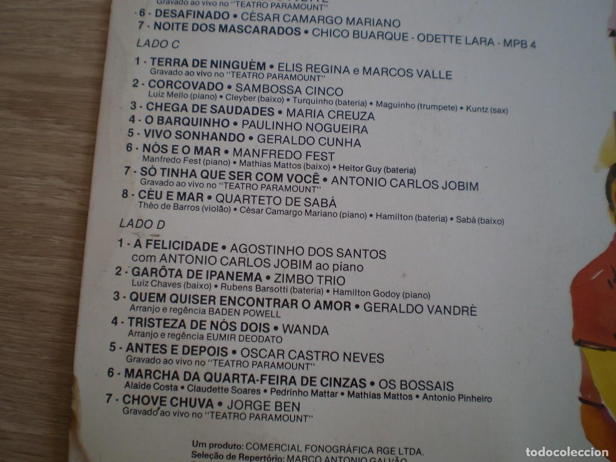 Discos de vinilo: DOBLE LP. 30 A&Ntilde;OS BOSSA NOVA. - Foto 2