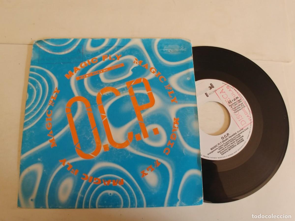Discos de vinilo: O.C.P.SINGLE MAGIC FLY-PROMO UNA CARA - Foto 1