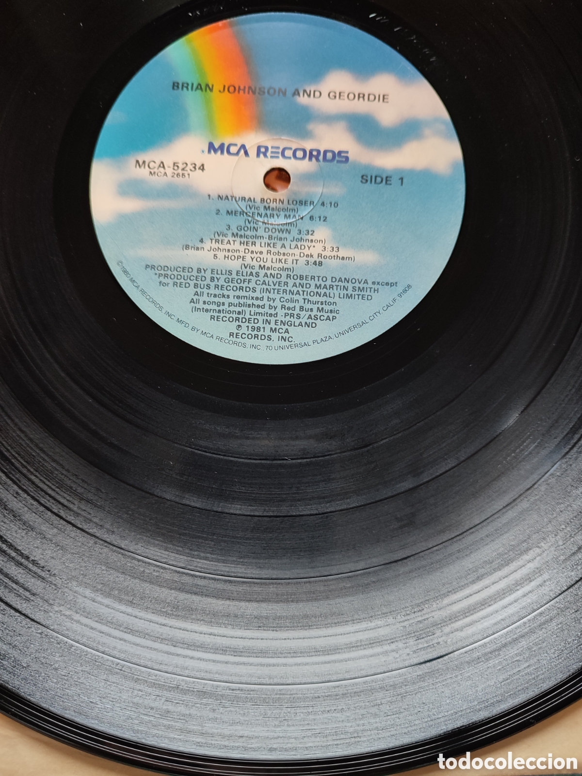 Discos de vinilo: Brian Johnson & Geordie - Same - Foto 3