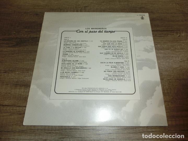 Discos de vinilo: Los Marisme&ntilde;os - Con El Paso Del Tiempo (2 LP) - Foto 3