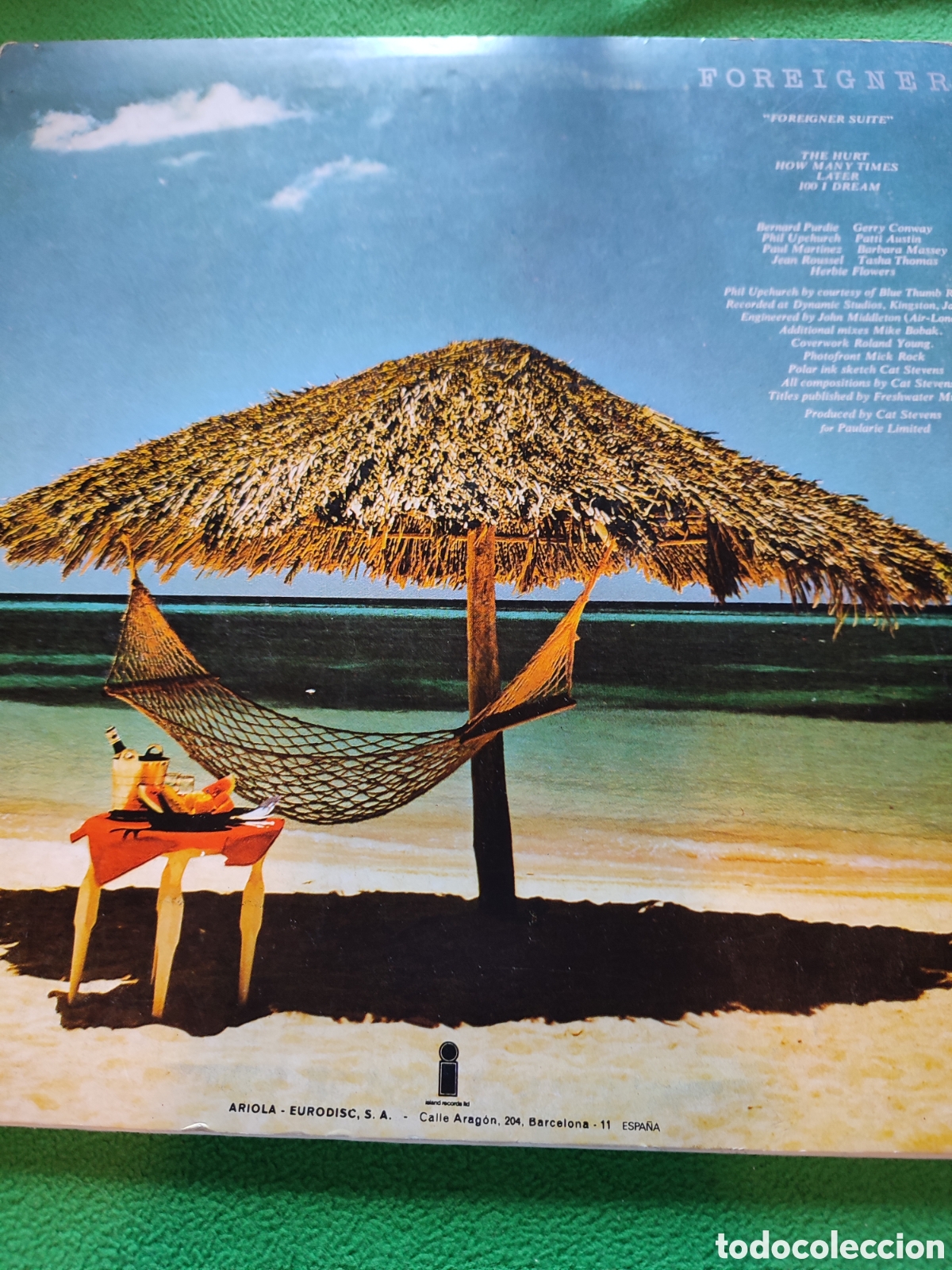 Discos de vinilo: Cat Stevens - Foreigner - Foto 2