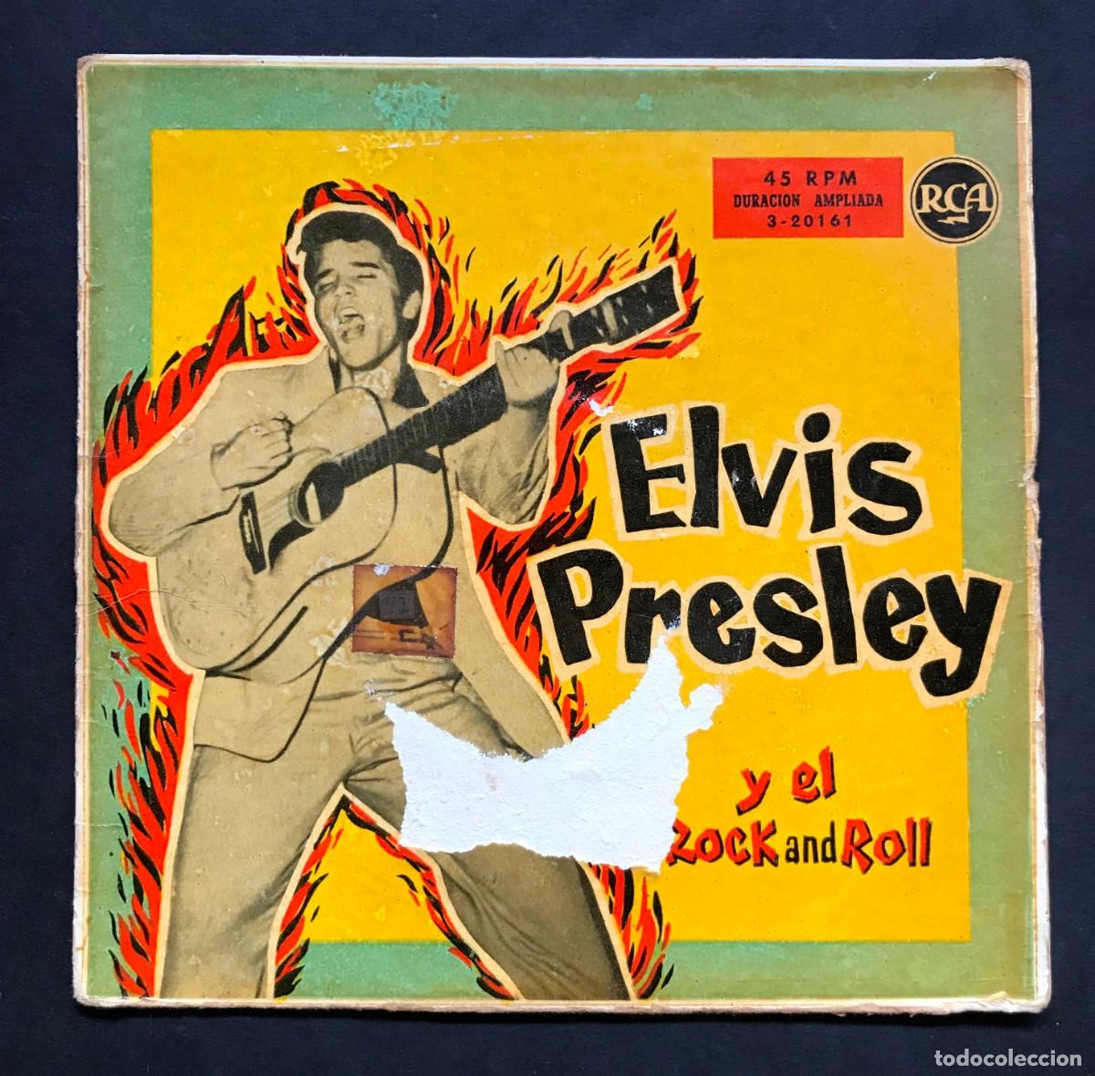Discos de vinilo: ELVIS PRESLEY - Y el Rock And Roll - EP RCA - Foto 1