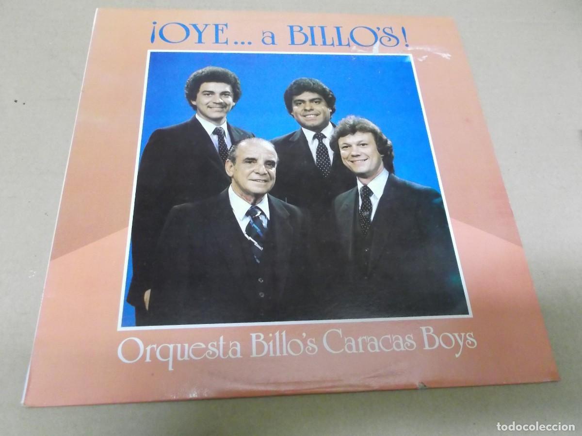 Disques de vinyle: ORQUESTA BILLO&rsquo;S CARACAS BOYS (LP) OYE&hellip;A BILLO&rsquo;S A&Ntilde;O 1989