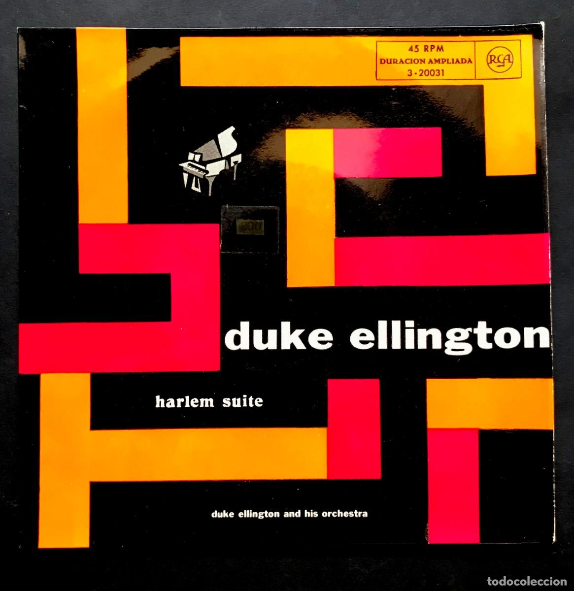 Discos de vinilo: DUKE ELLINGTON - Harlem Suite - SINGLE 1958 - RCA - Foto 1