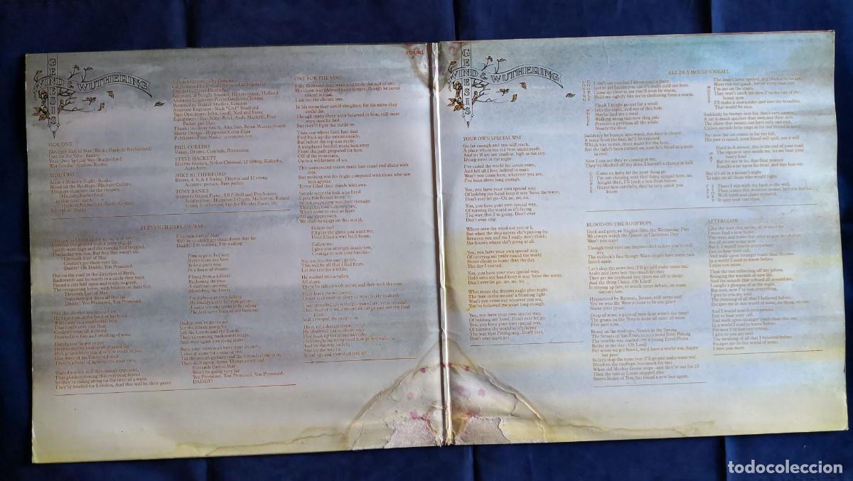 Discos de vinilo: LP GENESIS WIND AND WUTHERING - Foto 2