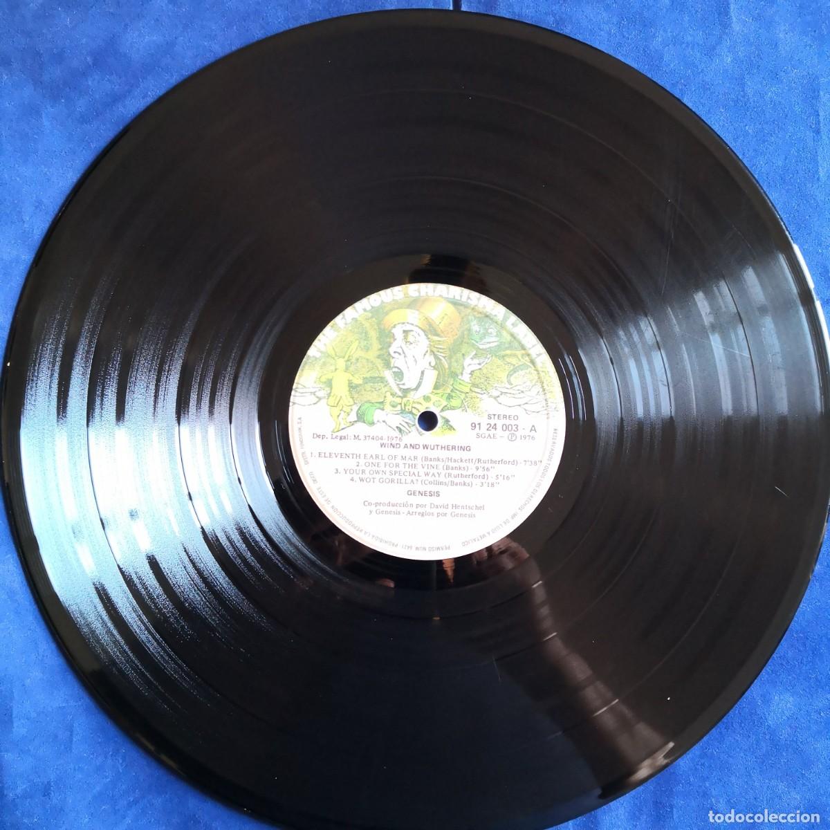 Discos de vinilo: LP GENESIS WIND AND WUTHERING - Foto 5