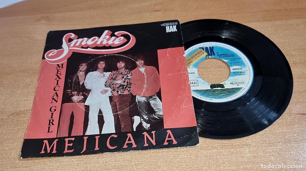 Dischi in vinile: SMOKIE Mexican girl 7&rdquo; SINGLE VINILO PROMO 1979 ESPA&Ntilde;A TITULOS EN ESPA&Ntilde;OL RARO 2 TEMAS