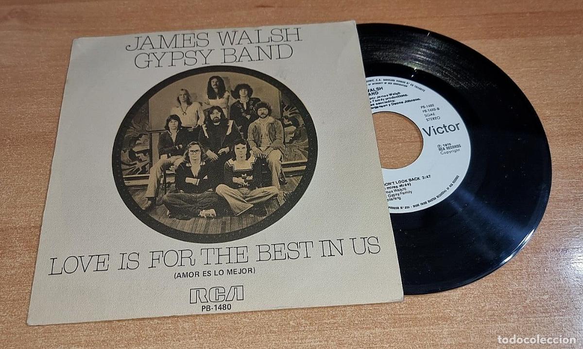 Discos de vinil: JAMES WALSH GYPSY BAND Love is for the best in us 7&rdquo; SINGLE VINILO DEL A&Ntilde;O 1979 ESPA&Ntilde;A 2 TEMAS