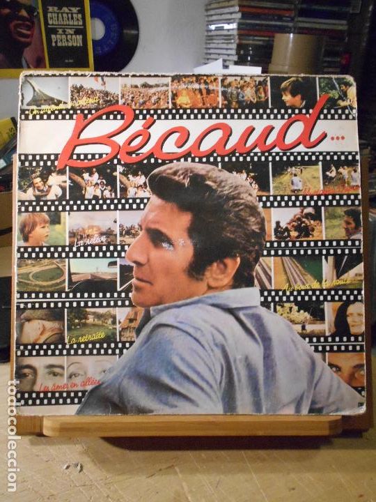 Discos de vinilo: GILBERT BECAUD ON ATTEND ON ATTEND LP - Foto 1