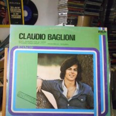 Discos de vinilo: CLAUDIO BAGLIONI – CLAUDIO BAGLIONI (EN ESPAÑOL) LP COMPILACION - POP CHANSON -