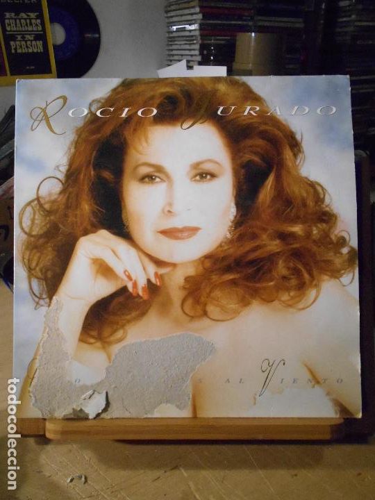 Discos de vinilo: ROCIO JURADO - COMO LAS ALAS AL VIENTO - DISCO VINILO LP - Foto 1