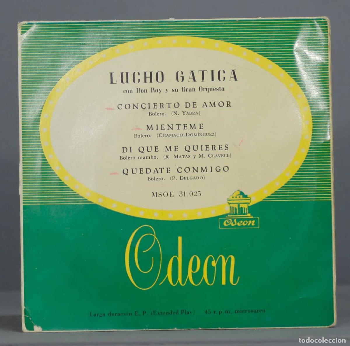 Discos de vinilo: EP. Lucho Gatica &ndash; Concierto De Amor - Foto 1
