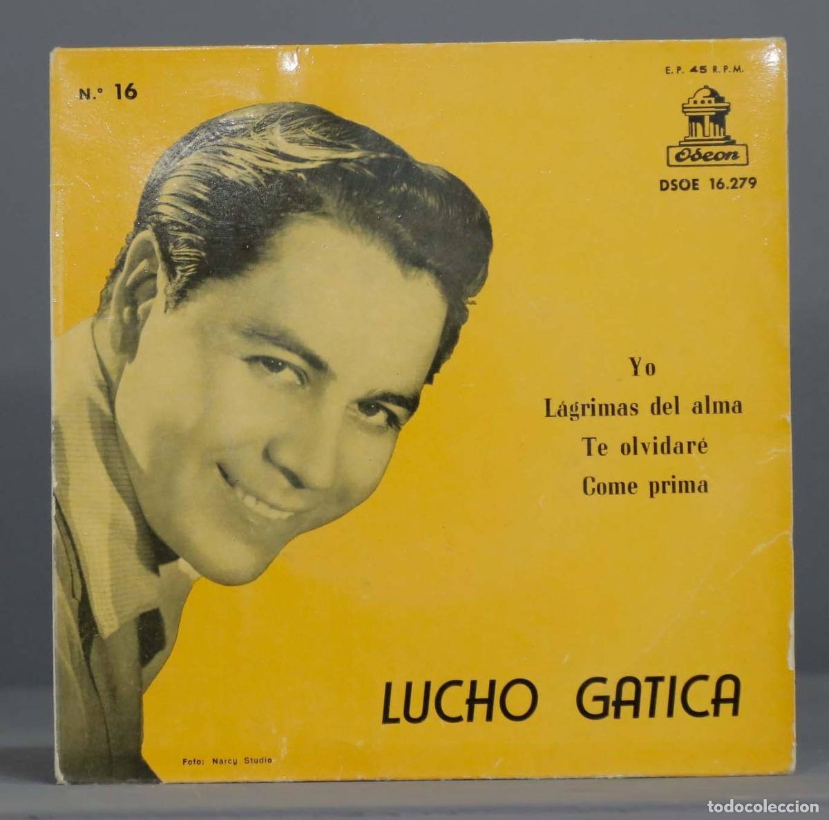 Discos de vinilo: EP. Lucho Gatica &ndash; N&ordm; 9 - Yo - Foto 1