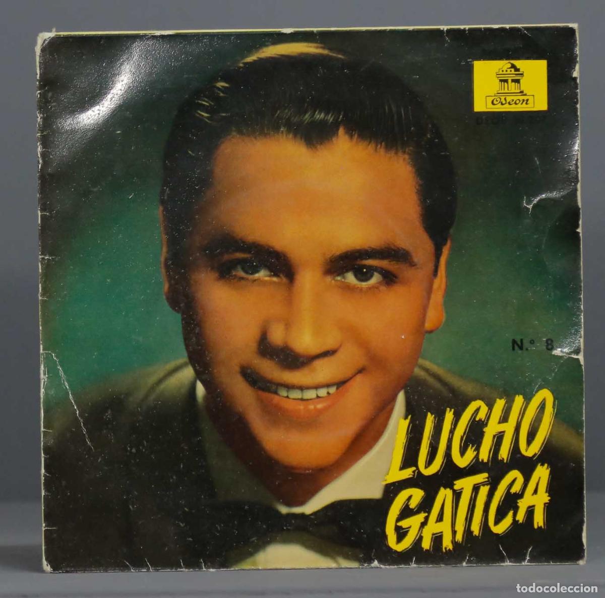 Discos de vinilo: EP. Lucho Gatica &ndash; Lucho Gatica N&ordm; 8 - Foto 1