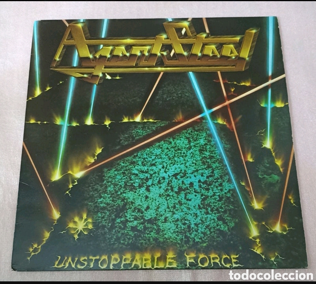 Discos de vinilo: Disco vinilo Agent Steel-Unstoppable force - Foto 1