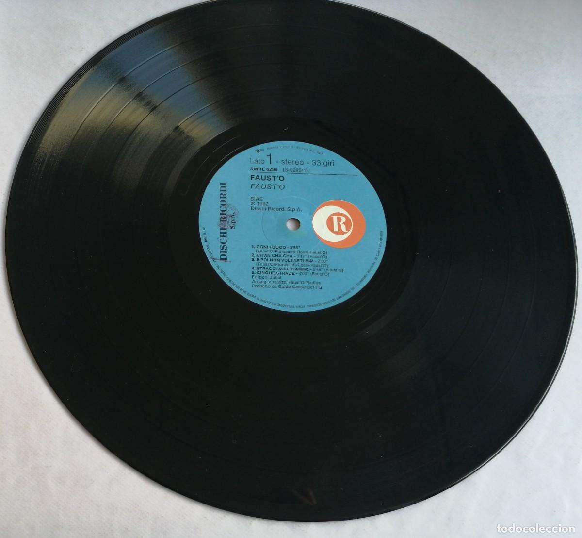Discos de vinilo: Fausto, Fausto, Ricordi SMRL 6296 - Foto 5