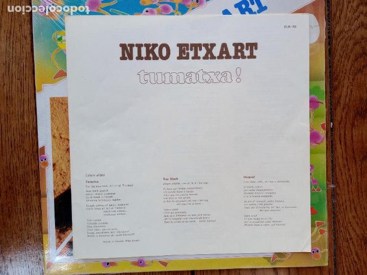 Discos de vinilo: Niko Etxart - Tumatxa - Foto 3