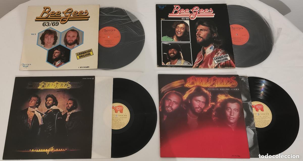 Discos de vinilo: COLECCION de 4 VINILO LP BEE GEES - Foto 1