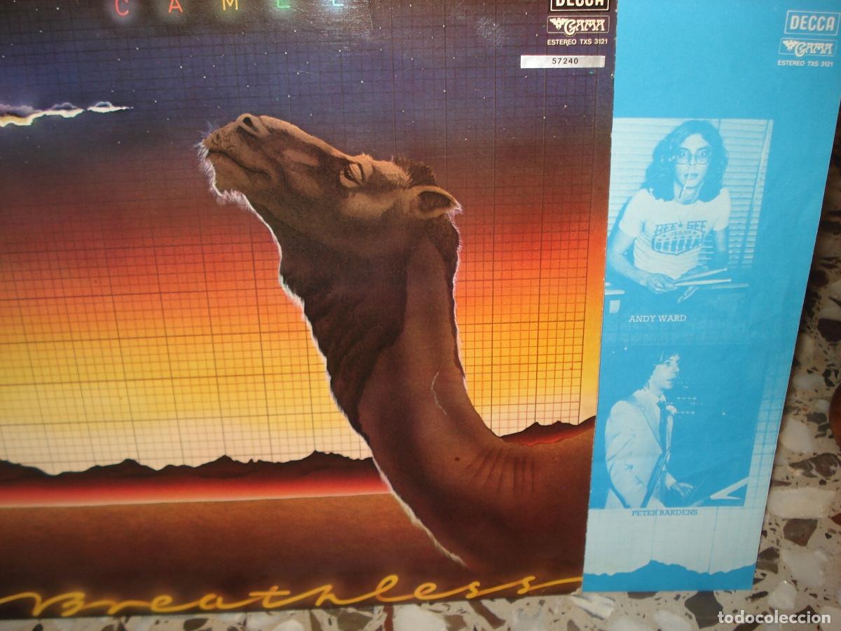 Discos de vinilo: Camel Breathless LP Decca/Gama - Foto 2