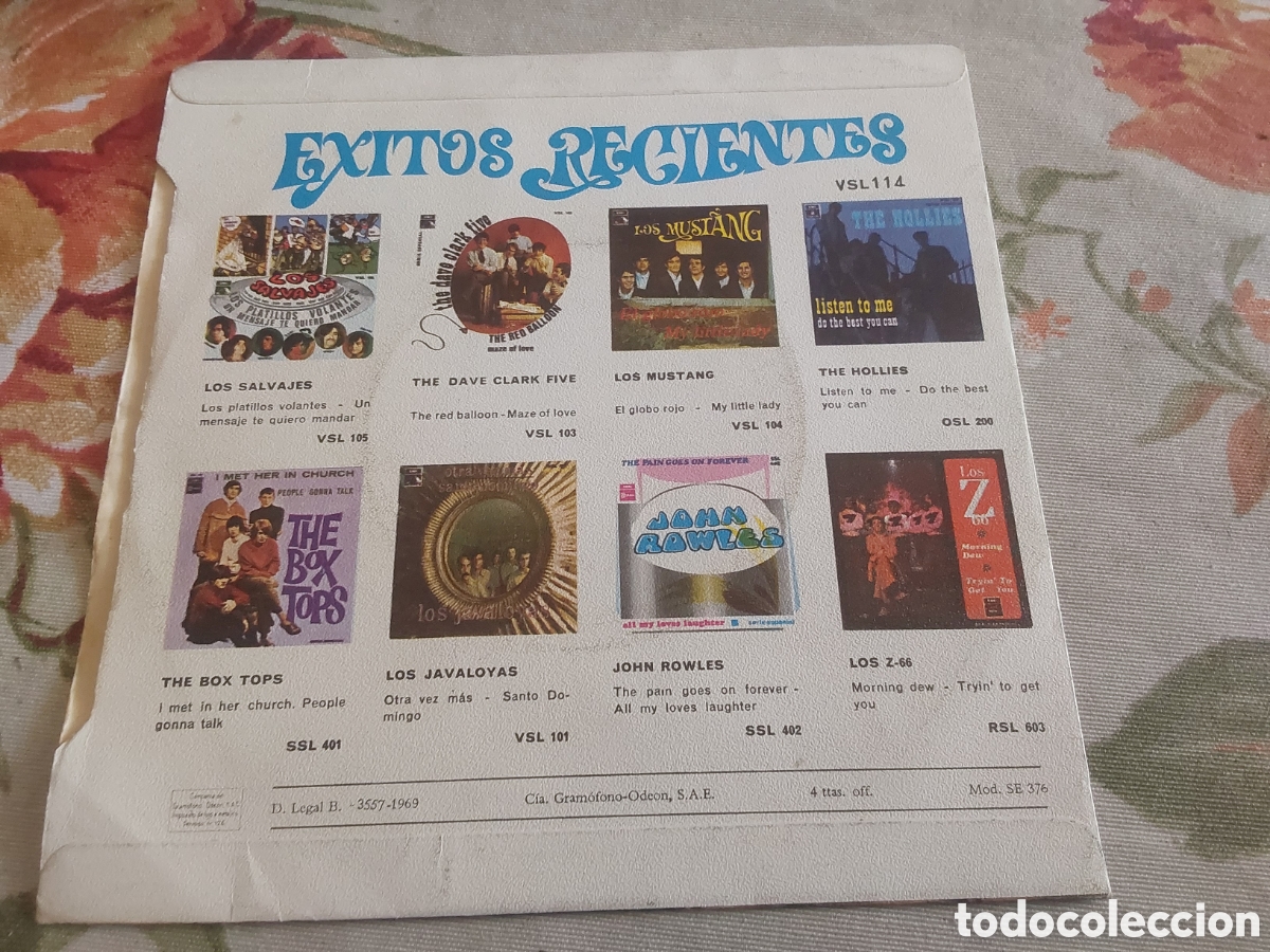 Discos de vinilo: VINILO SINGLE RICHARD ANTHONY - Foto 1