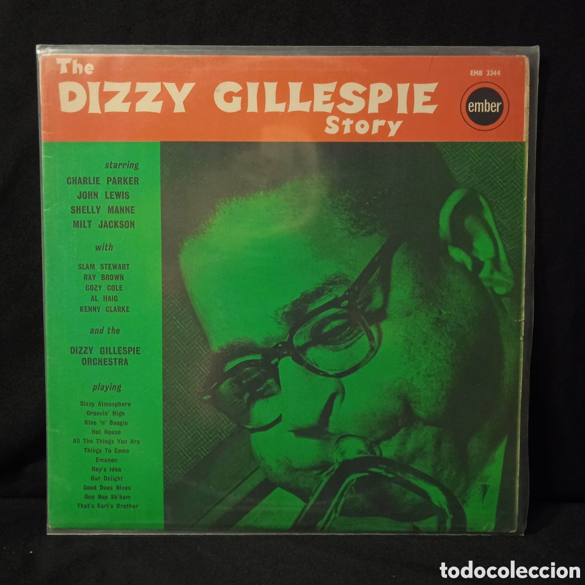 Discos de vinilo: THE DIZZY GILLESPIE STORY - EMBER EMB3344 LP - Foto 1