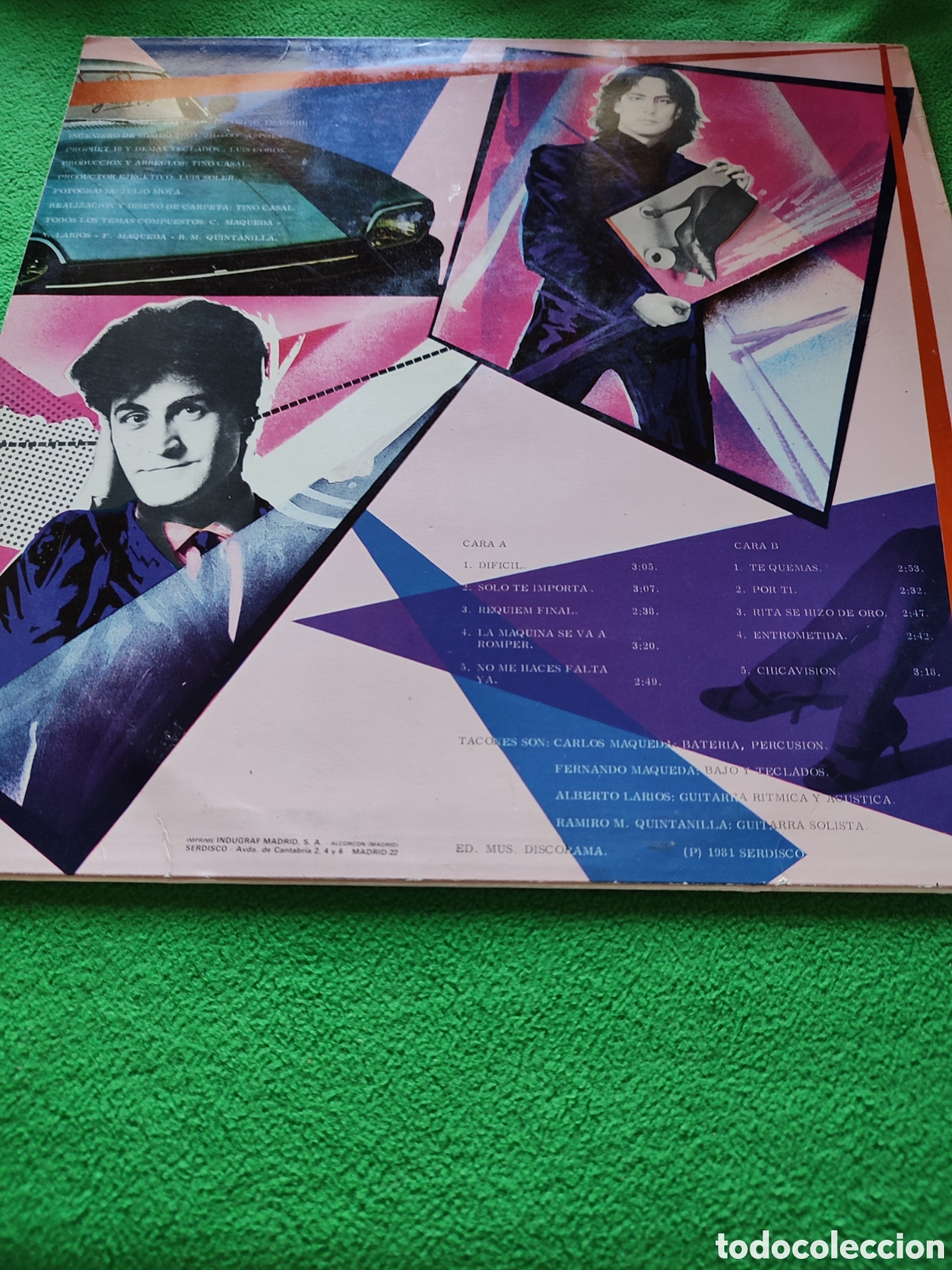Discos de vinilo: Tacones - Requiem final - Foto 2