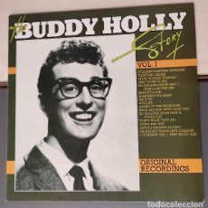 Discos de vinilo: BUDDY HOLLY ” THE BUDDY HOLLY STORY VOL. I ” LP MASTERS REF. MA 191185 ED. HOLANDESA 1979 BLUE VINYL