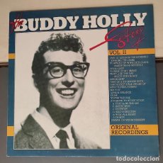 Discos de vinilo: BUDDY HOLLY ” THE BUDDY HOLLY STORY VOL. II ” LP MASTERS REF. MA 201185 ED. FRANCESA BLUE VINYL