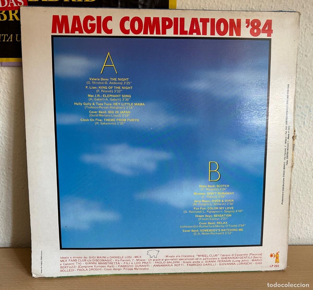 Discos de vinilo: Various &lrm;&ndash; Magic Compilation 84. Estado. Vg + / Vg+. 1984 - Foto 2