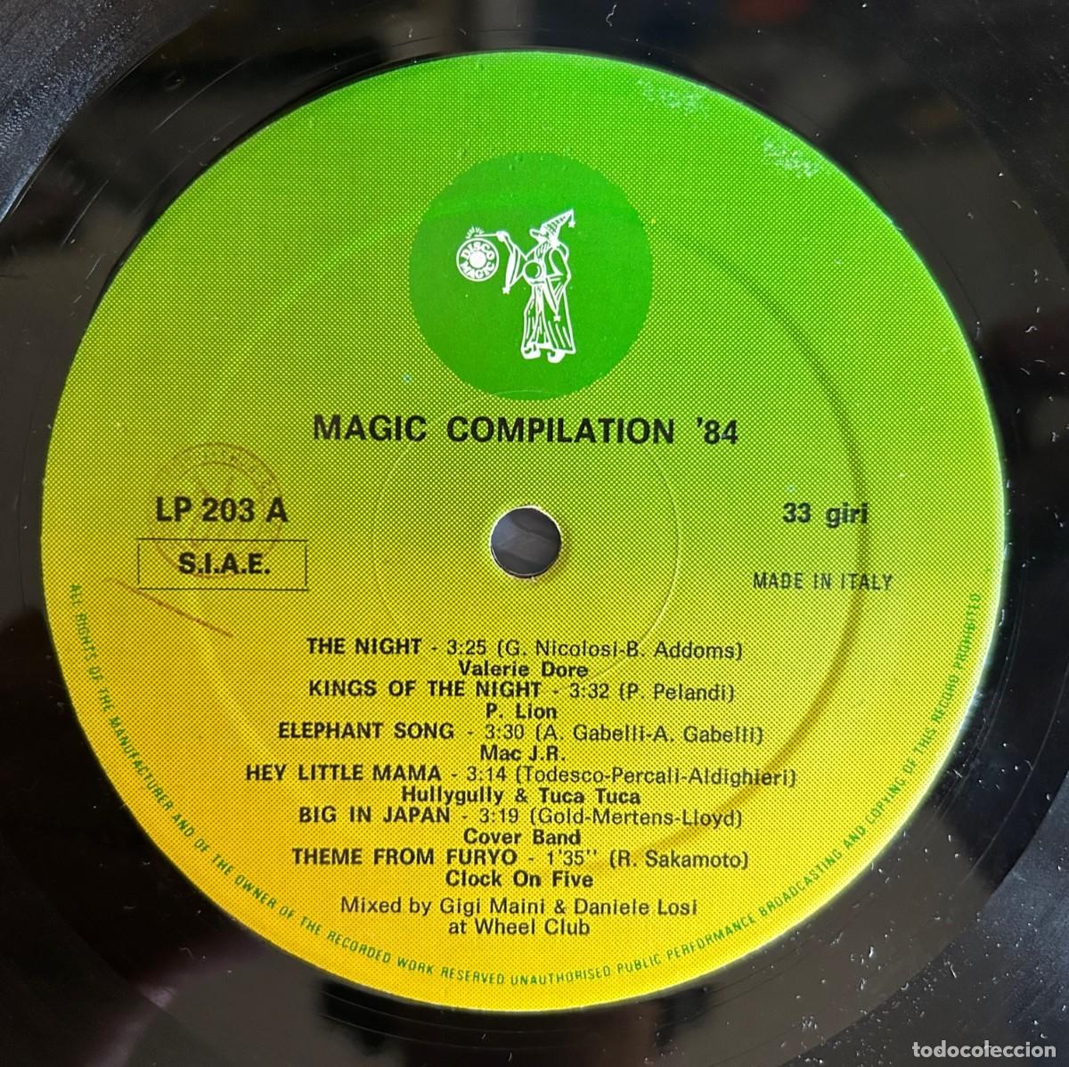 Discos de vinilo: Various &lrm;&ndash; Magic Compilation 84. Estado. Vg + / Vg+. 1984 - Foto 3